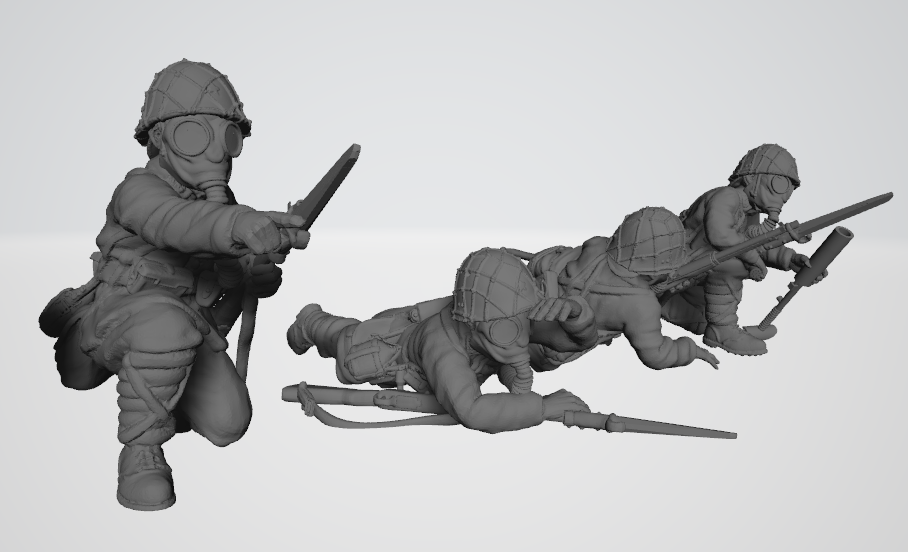 Gasmask Grenadier Squad (Digital)