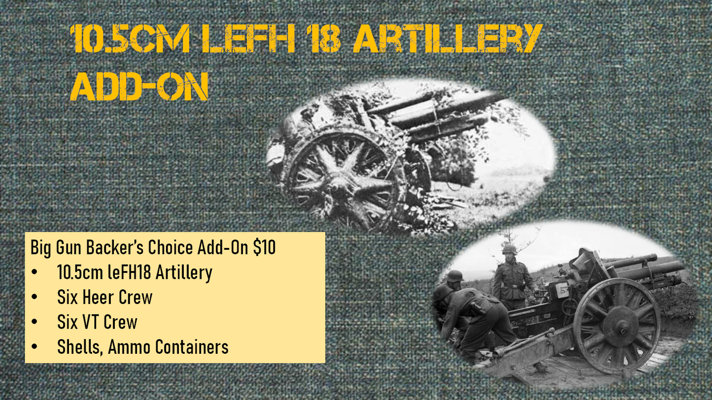 Empire of Iron & Rust Vol 1 10.5cm lEFH Artillery & Crew