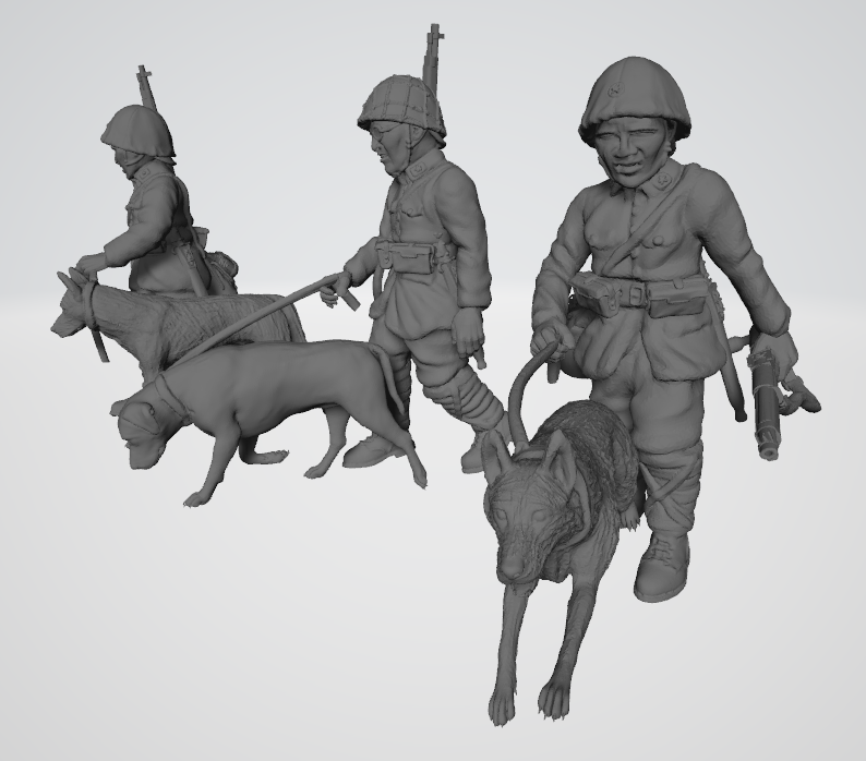 IJA 3 Dogs and Handlers (Digital)