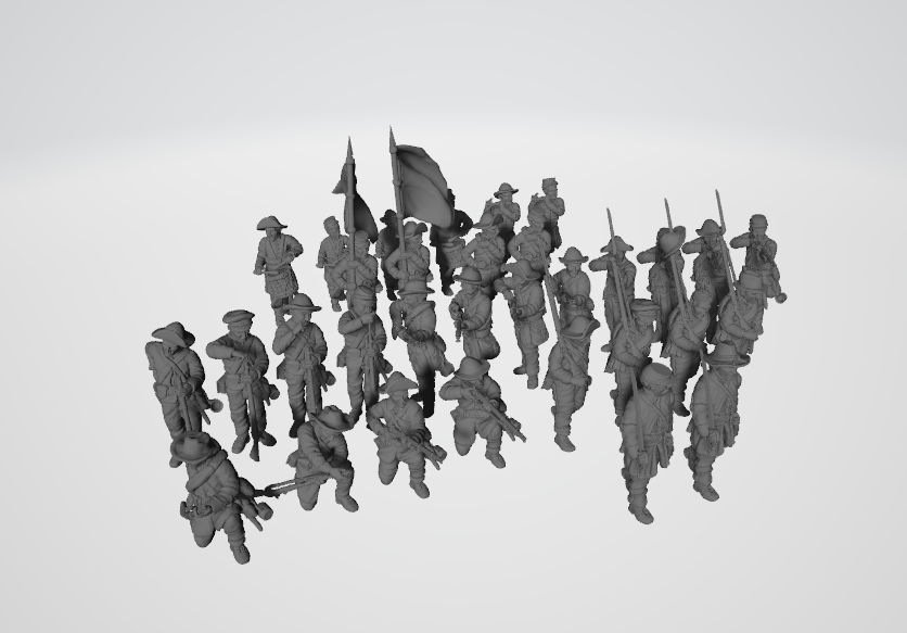 Confederate Ragged 62 Infantry Digital Pack