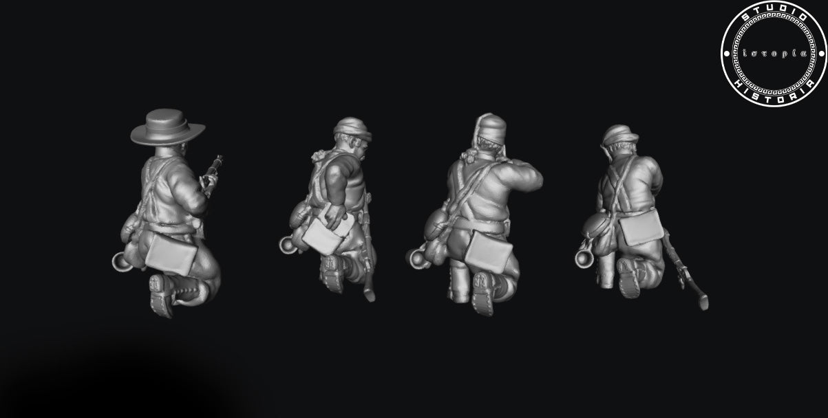 Confederate Wheats Tiger Zouaves Infantry Digital Pack