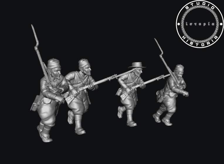 Confederate Wheats Tiger Zouaves Infantry Digital Pack