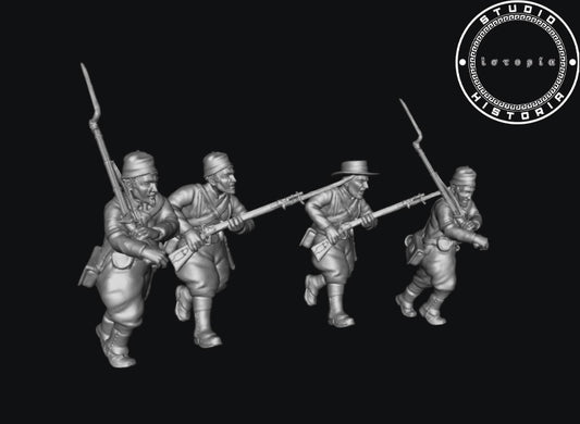 Confederate Wheats Tiger Zouaves Infantry Digital Pack