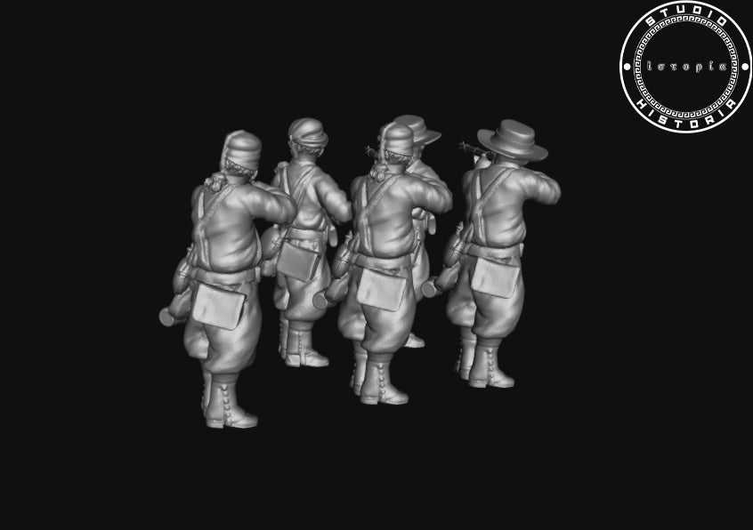 Confederate Wheats Tiger Zouaves Infantry Digital Pack