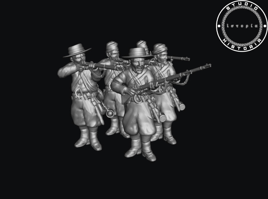 Confederate Wheats Tiger Zouaves Infantry Digital Pack