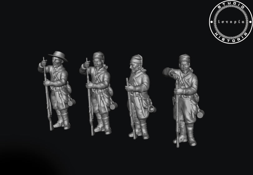 Confederate Wheats Tiger Zouaves Infantry Digital Pack