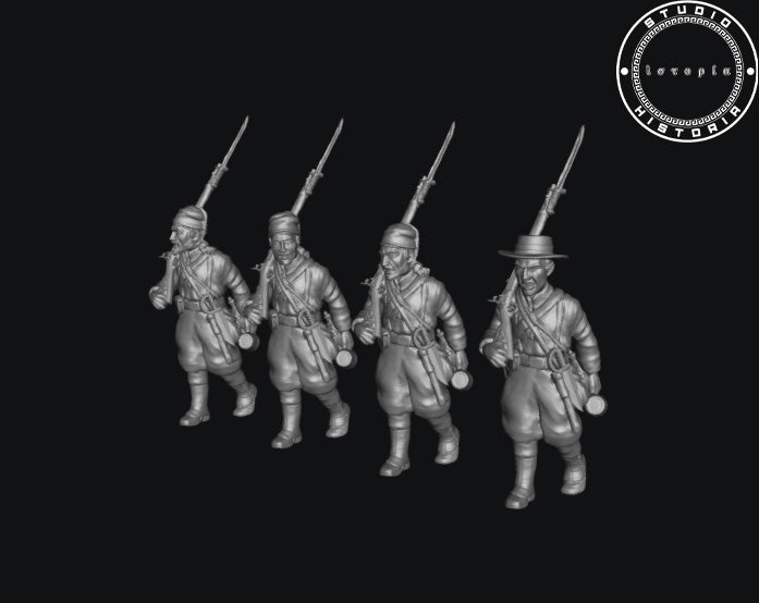 Confederate Wheats Tiger Zouaves Infantry Digital Pack