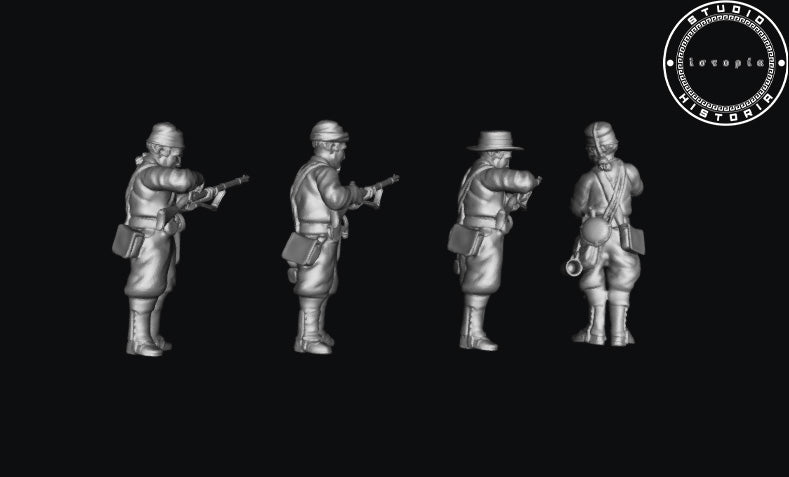 Confederate Wheats Tiger Zouaves Infantry Digital Pack