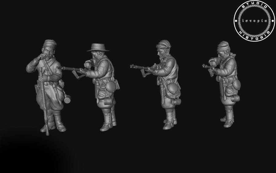 Confederate Wheats Tiger Zouaves Infantry Digital Pack