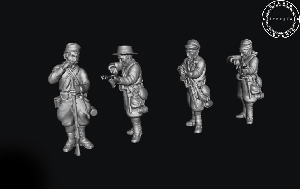 Confederate Wheats Tiger Zouaves Infantry Digital Pack