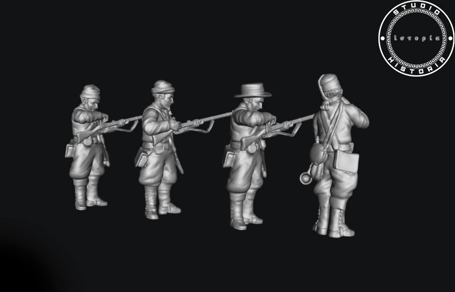 Confederate Wheats Tiger Zouaves Infantry Digital Pack